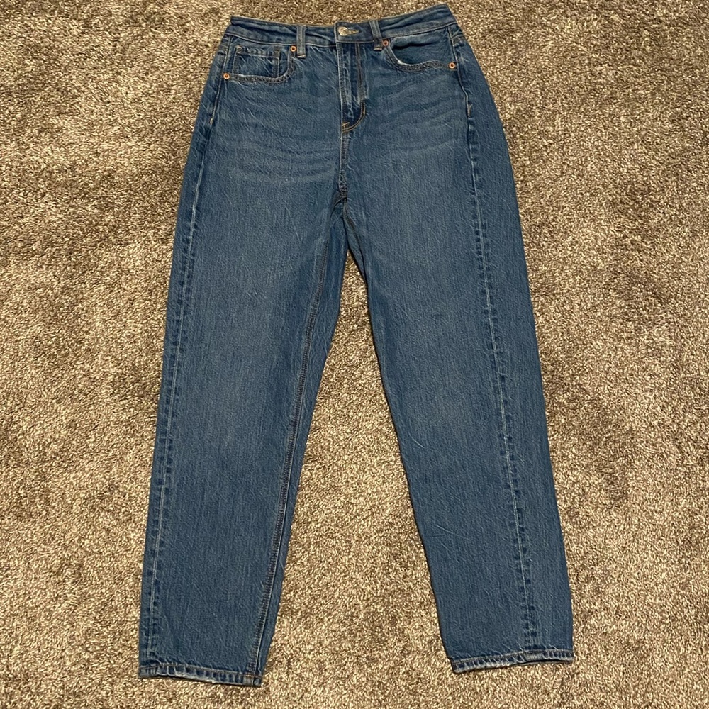 AE High Waisted Mom Jeans